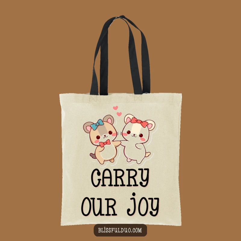 Funny Spinning Friends Tote Bag a Practical and Funny Gift